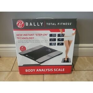 Bally Total Fitness Digital Bathroom Scale